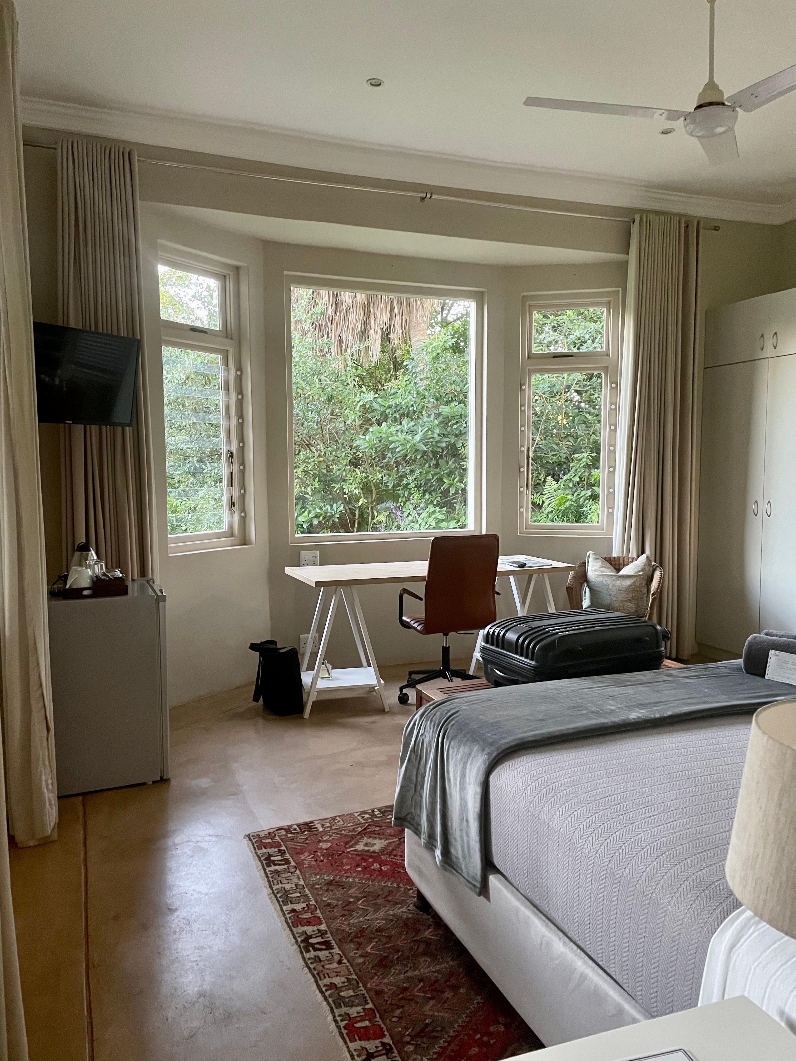 Main bedroom in The Cottage 