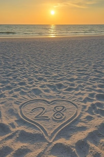 Sunset on South Marco Beach