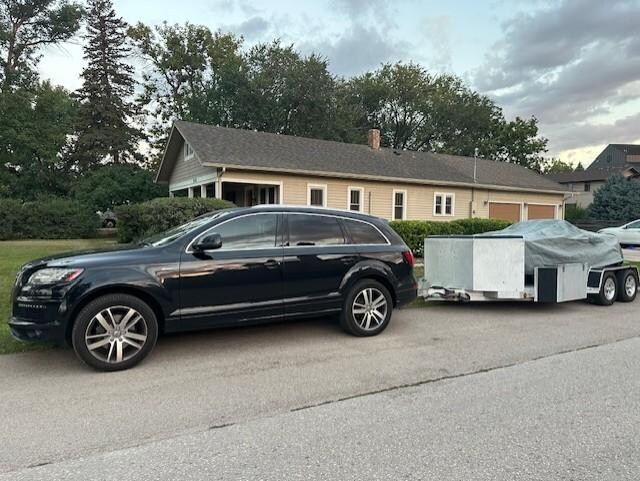 Plenty of parking on the street, driveway and one garage stall is available. 