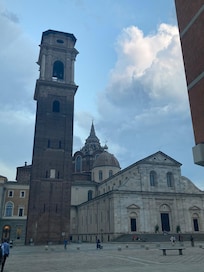 The cathedral and chapel of the shroud.