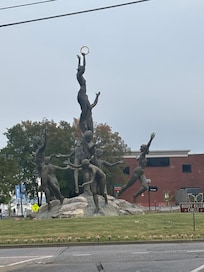 Near by along the walk to Broadway