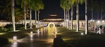 Grand entrance on family side