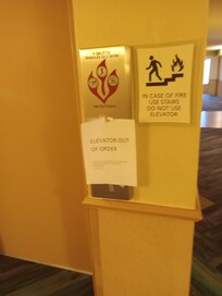 Elevator out of order