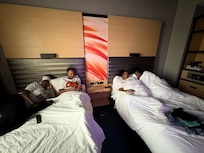 We only stayed for a flight layover and it was light a day party/day nap over lol! Aloft is A-1!!!