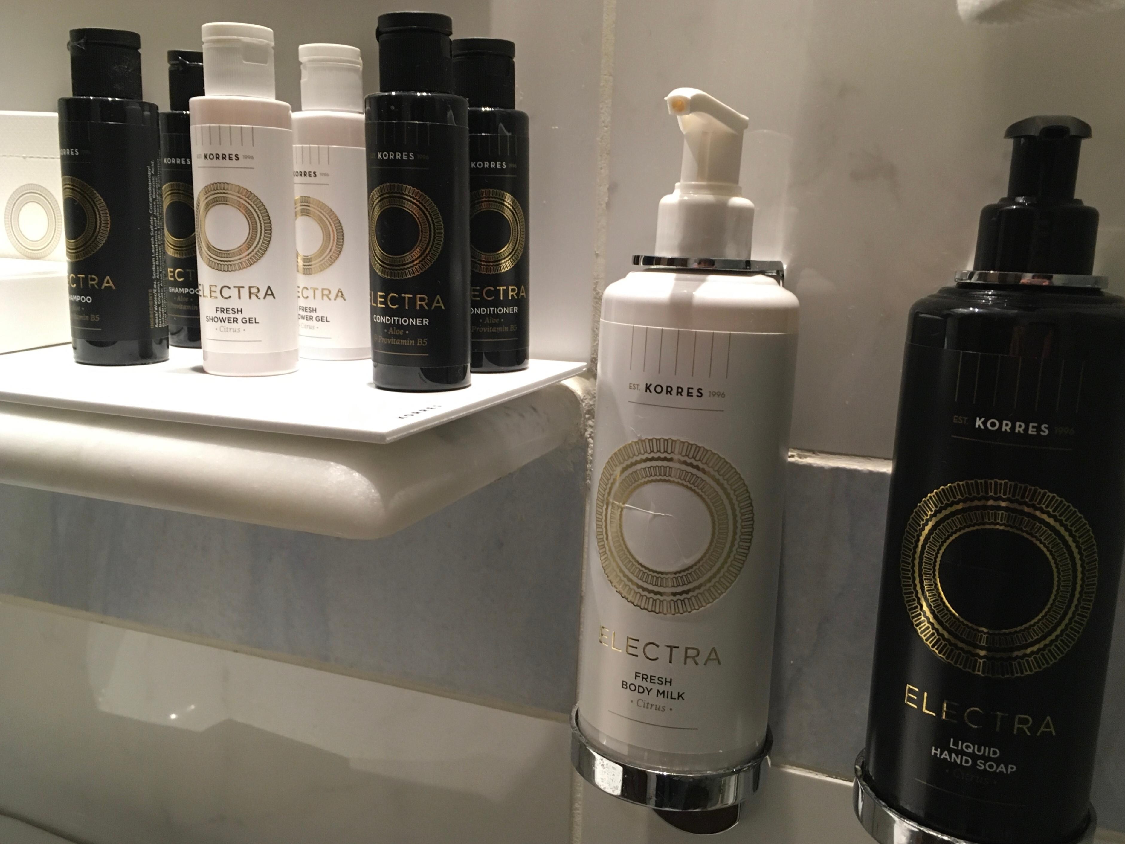 アメニティーはコレスでした。