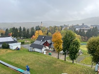 Blick vom Balkon