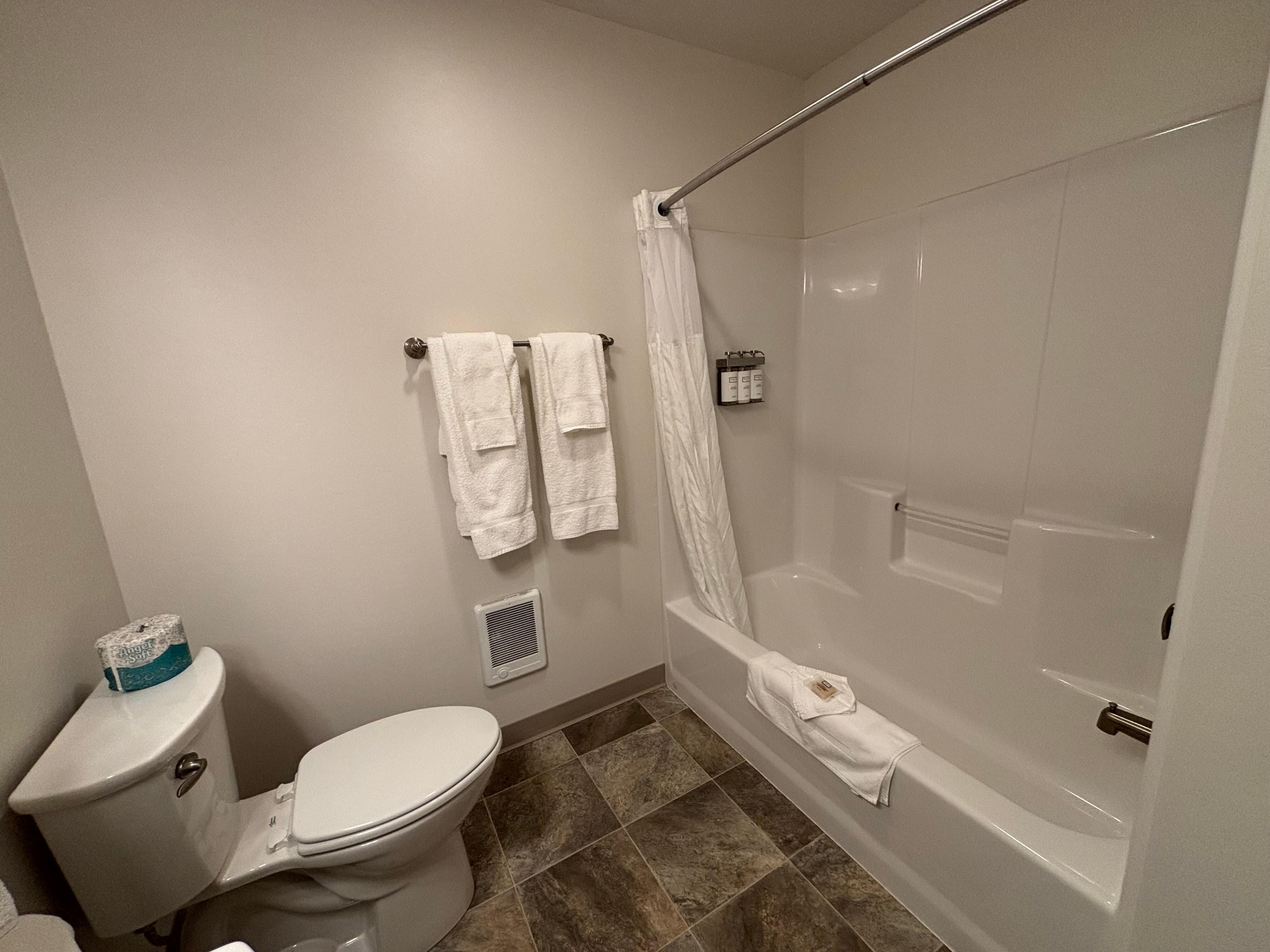 The bathroom