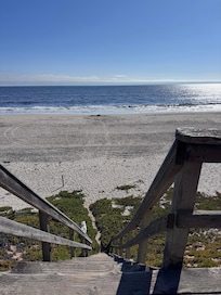 Stairs to beach