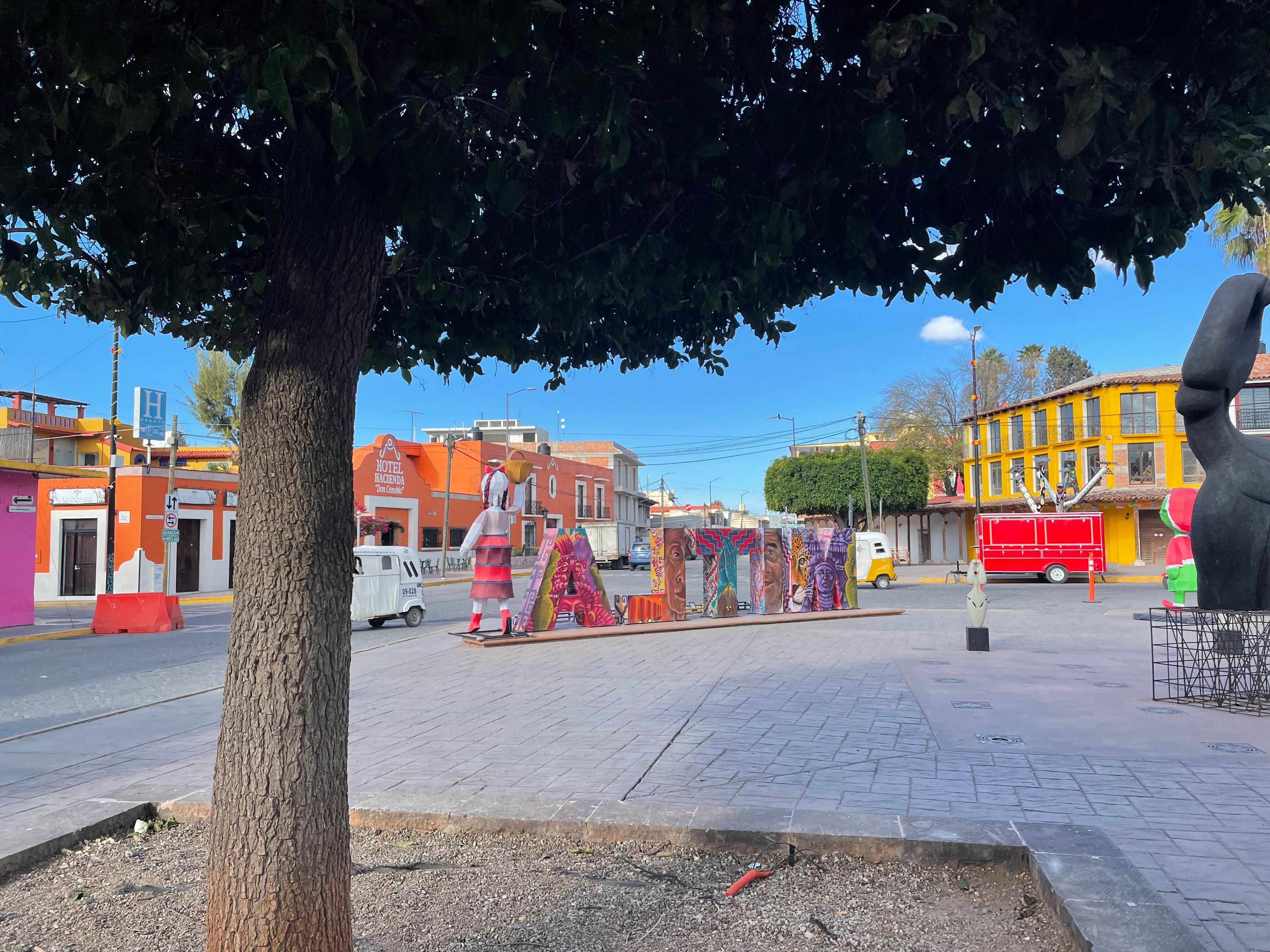 Another view from el Palacio. It is in the distance. 