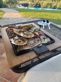 Mixed fish platter.