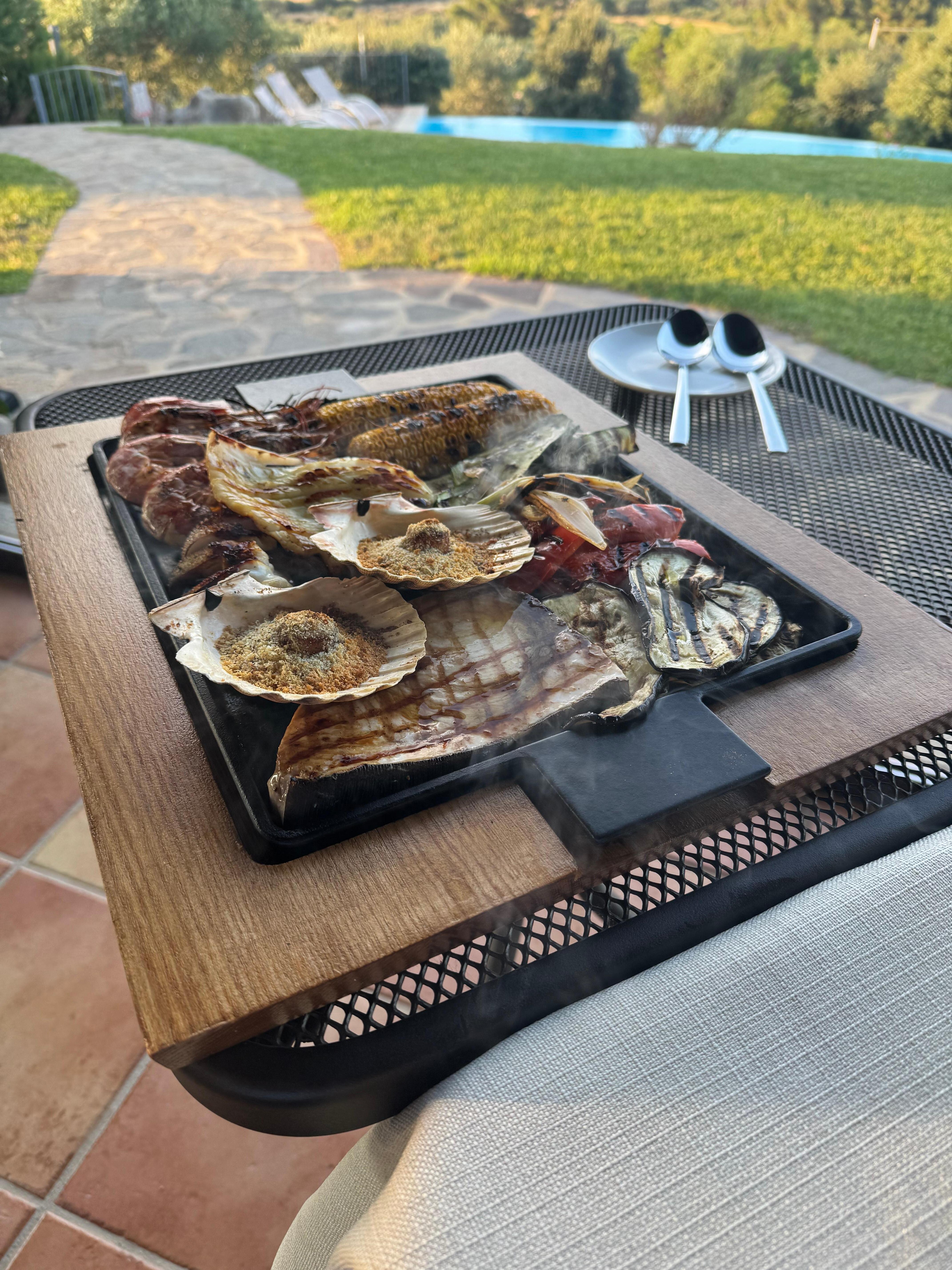 Mixed fish platter.