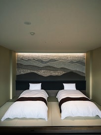 The comfortable beds