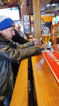 My friend Ian. A fixture!