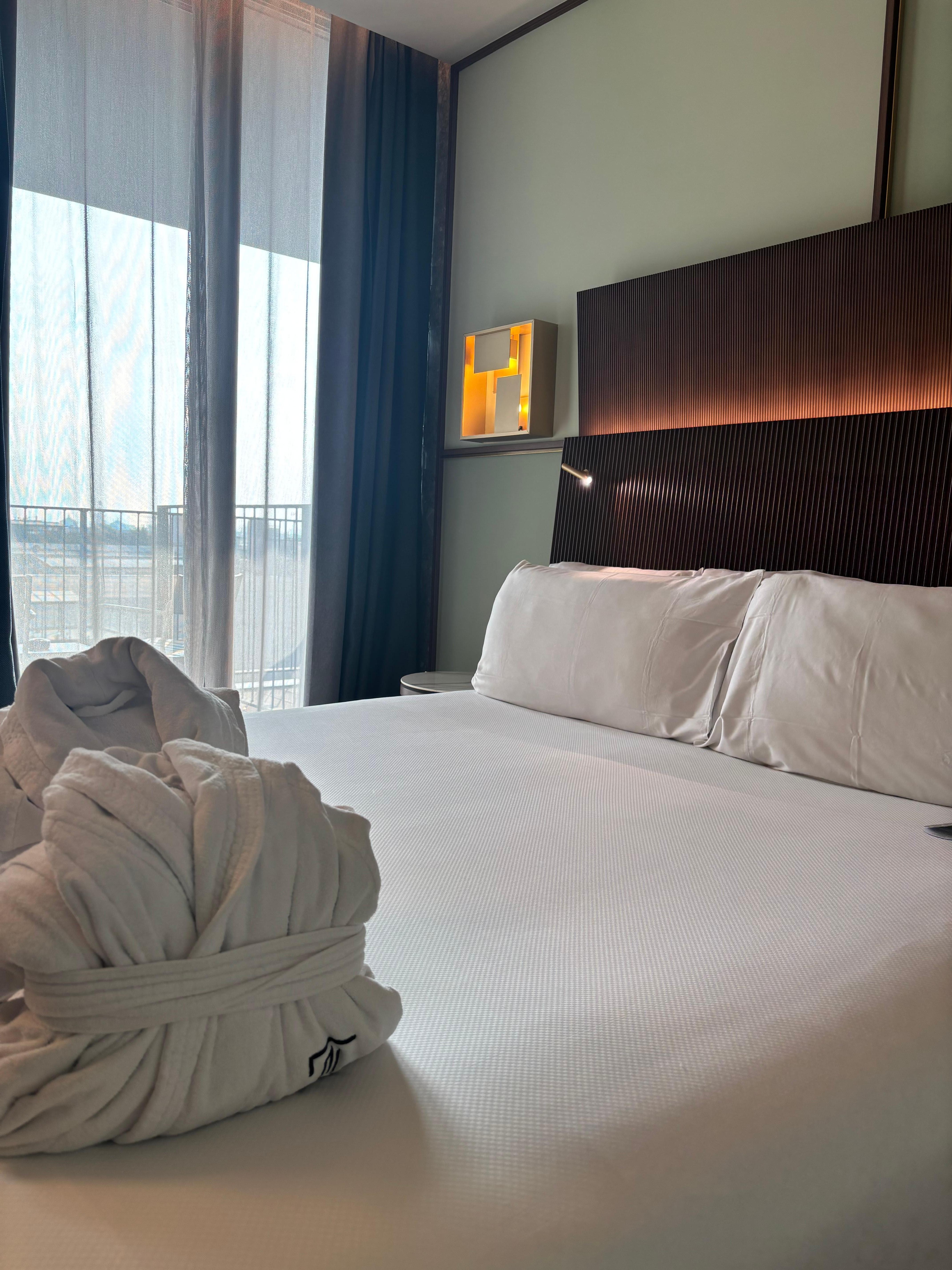 It was great that they had a bathrobe 