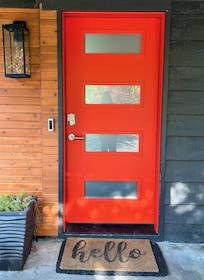 A cheerful welcome