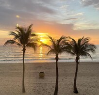 Sunrise from our room