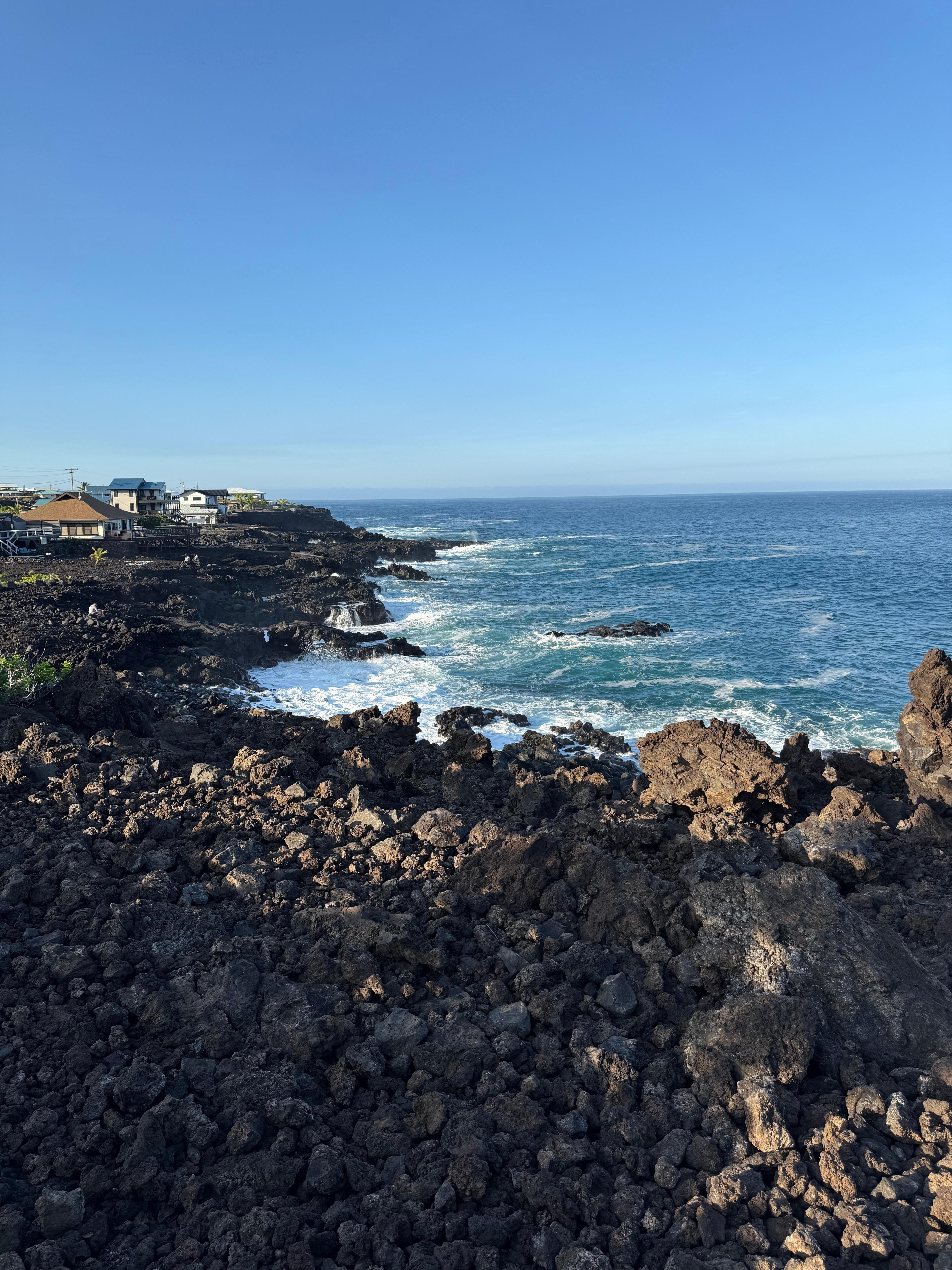 Beautiful ocean view/place to relax just a couple blocks from the house.