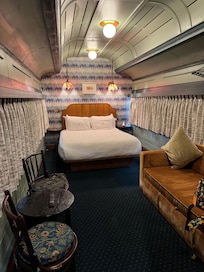 Rail car bedroom
