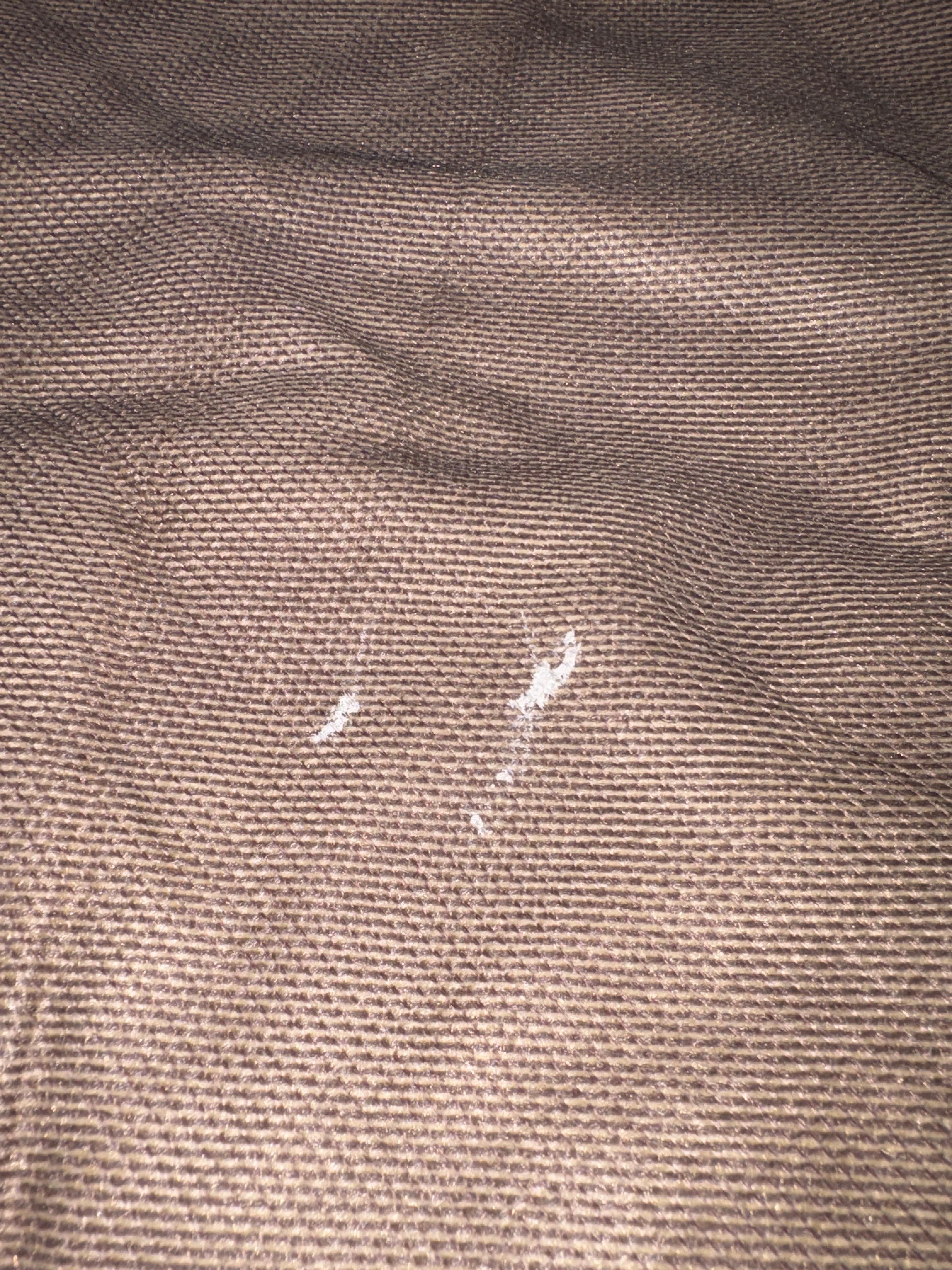 Marks on bed