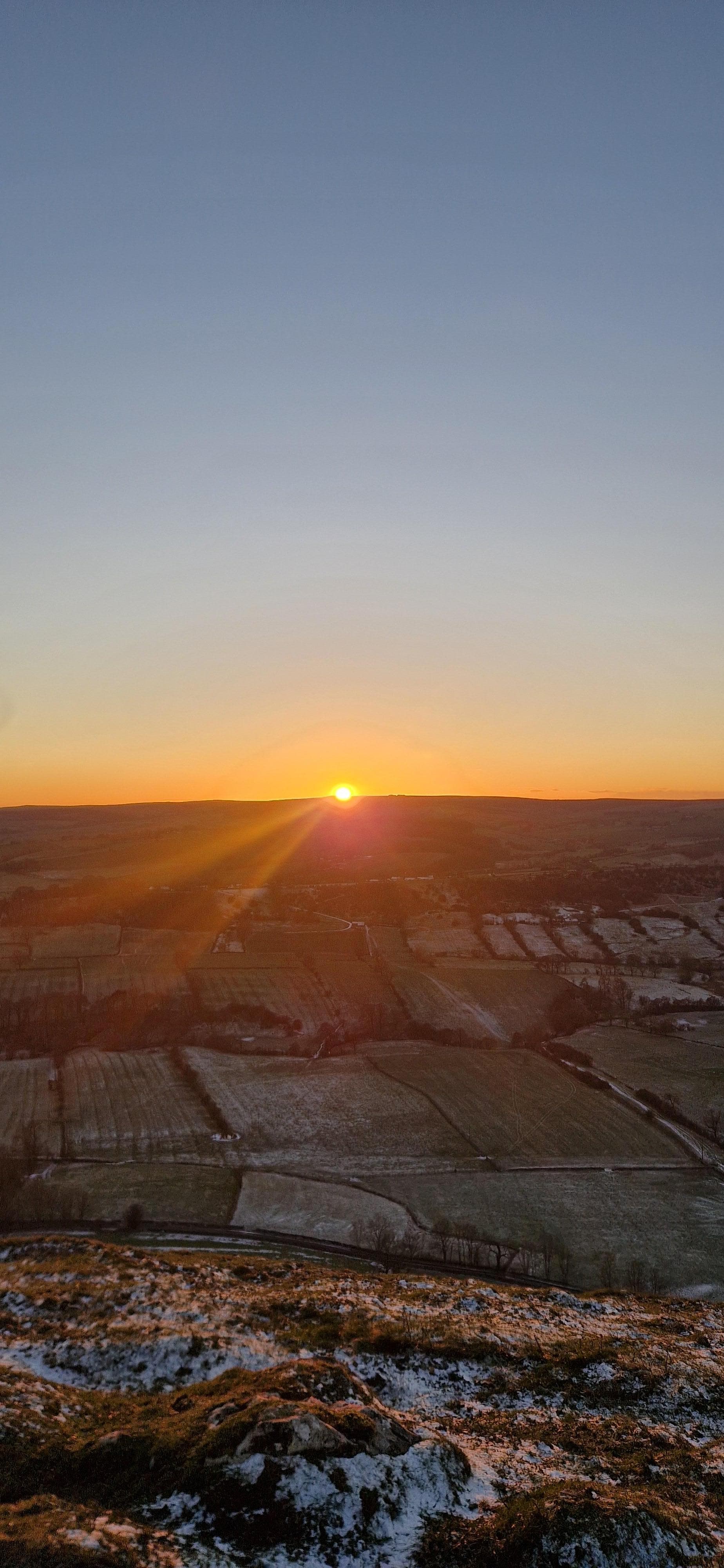 Sunrise from Wheeldon High