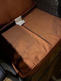 Dirty outdoor furniture