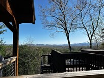 View from the outside deck.