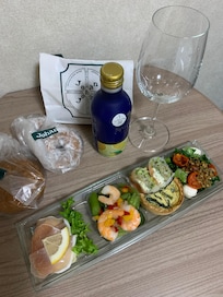 ワイングラス、カトラリーも貸して頂けました!