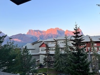 lovely morning view from our balcony.