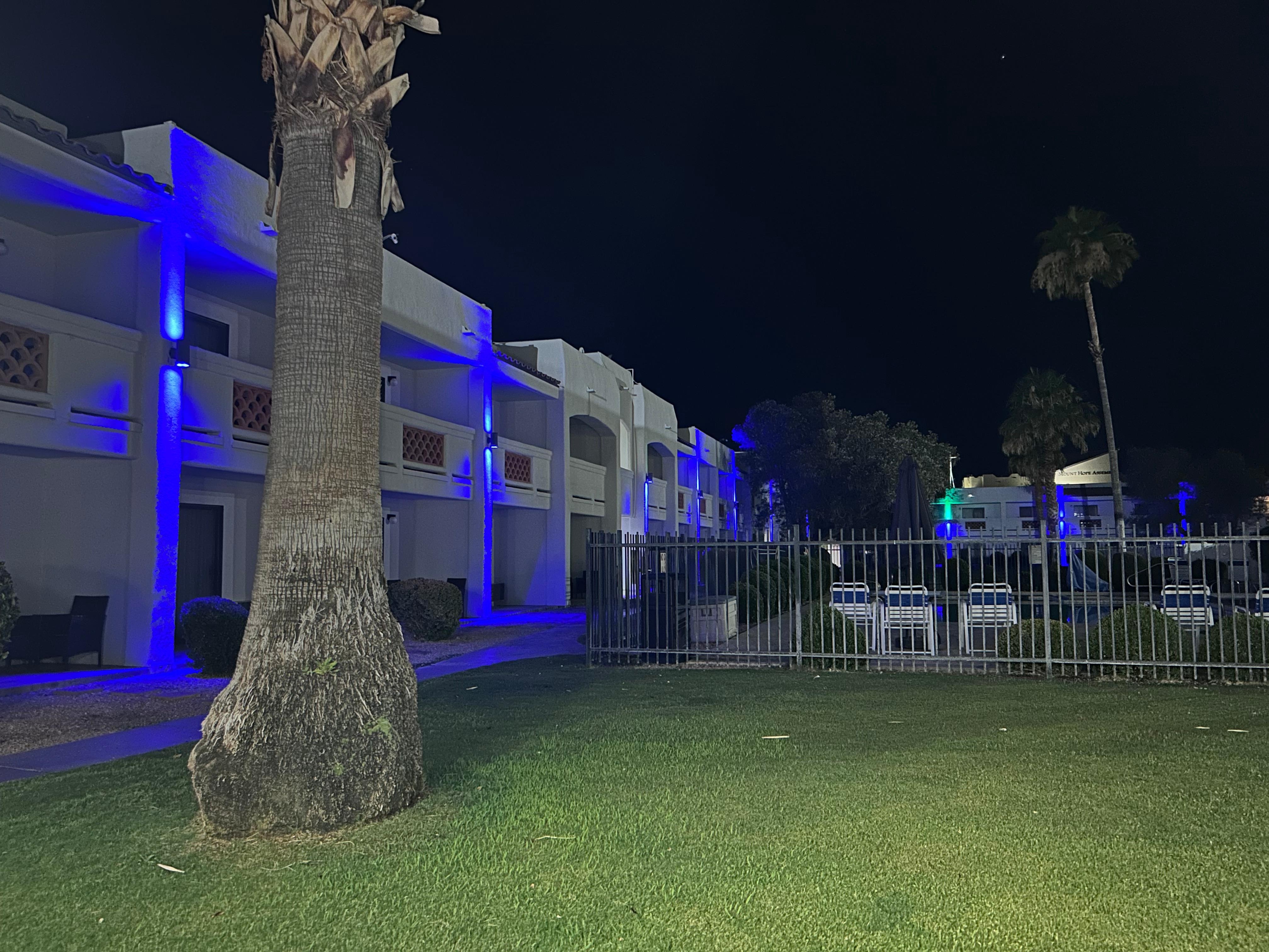 View of the courtyard!