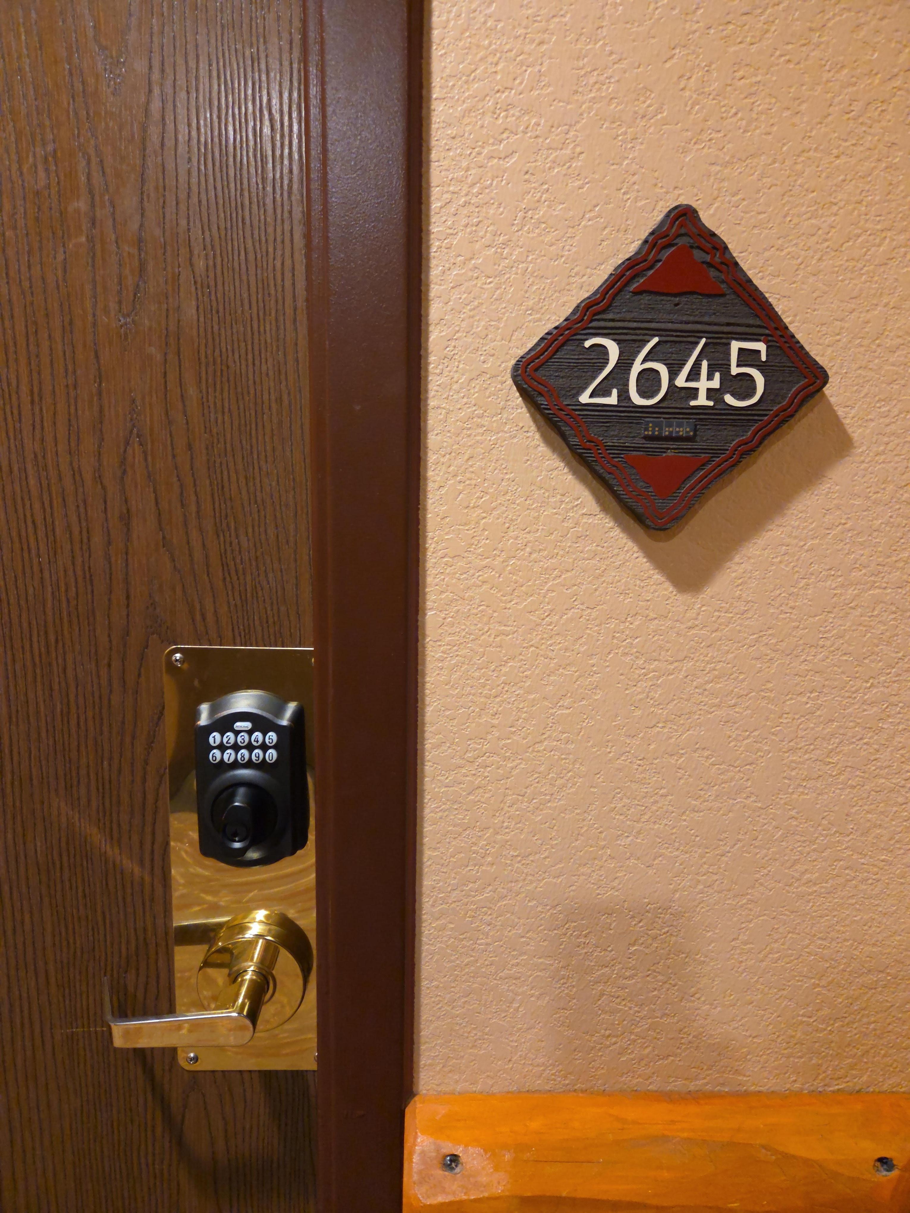 All we saw of the condo