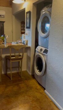 Loved coming home with clean clothes.