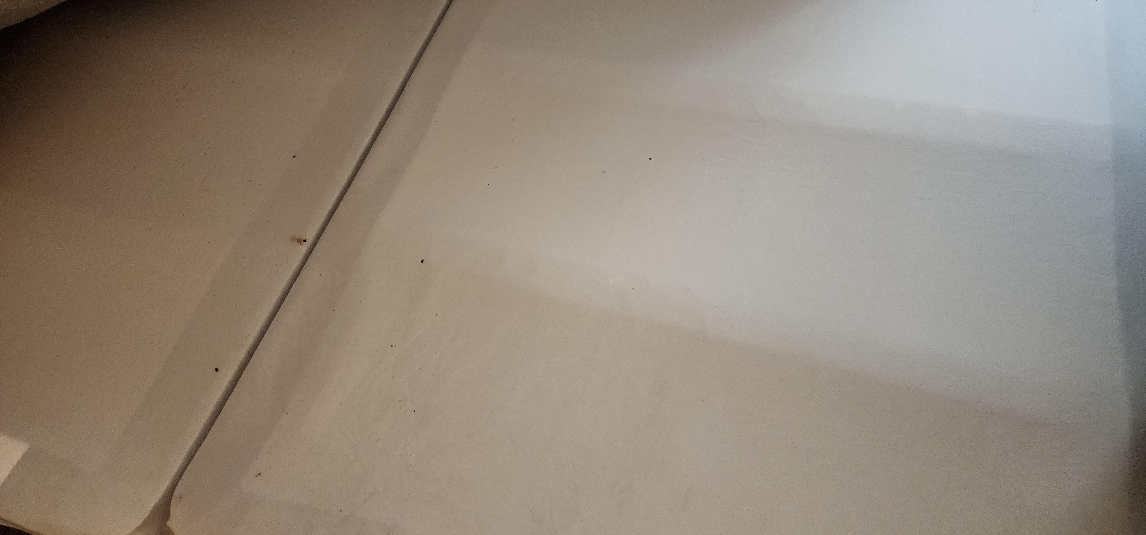 Dirt under matress
