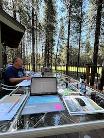 Working from home in a pretty place!