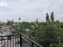 The view from one of our balconies on the 4th floor.
