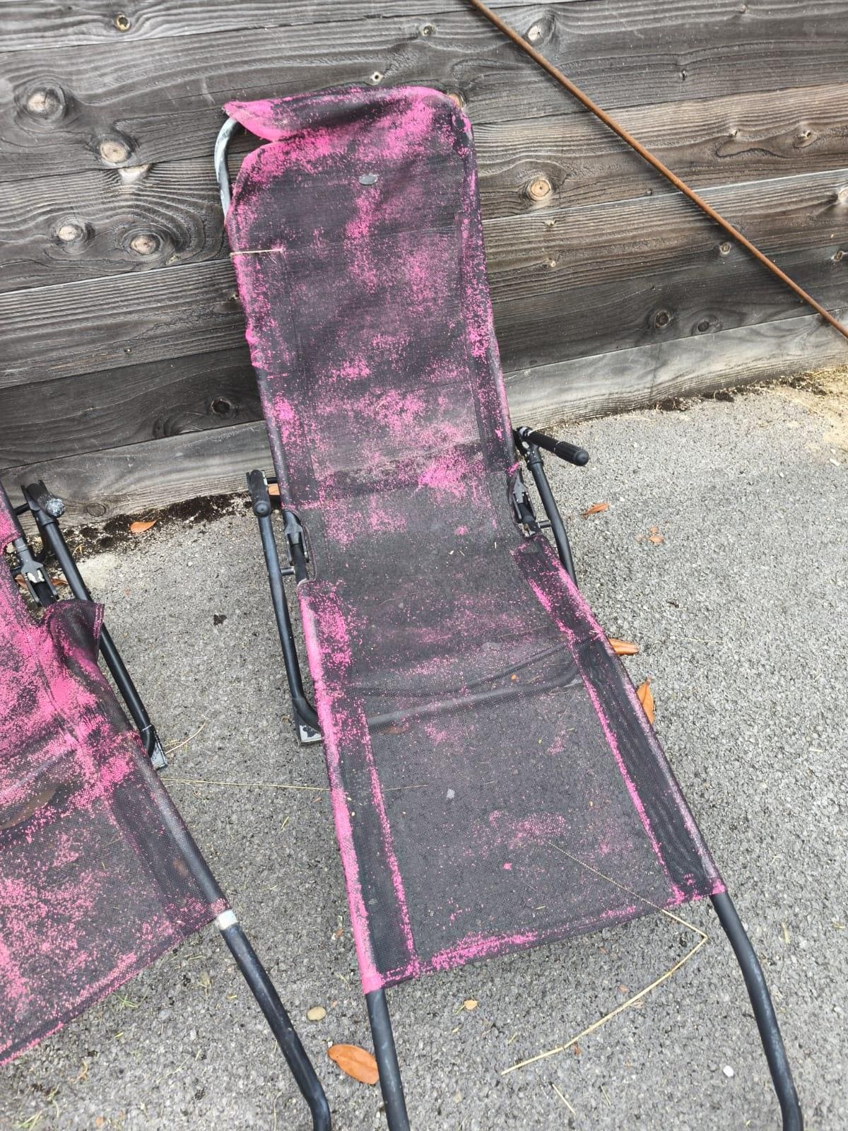 Transats en très mauvais état