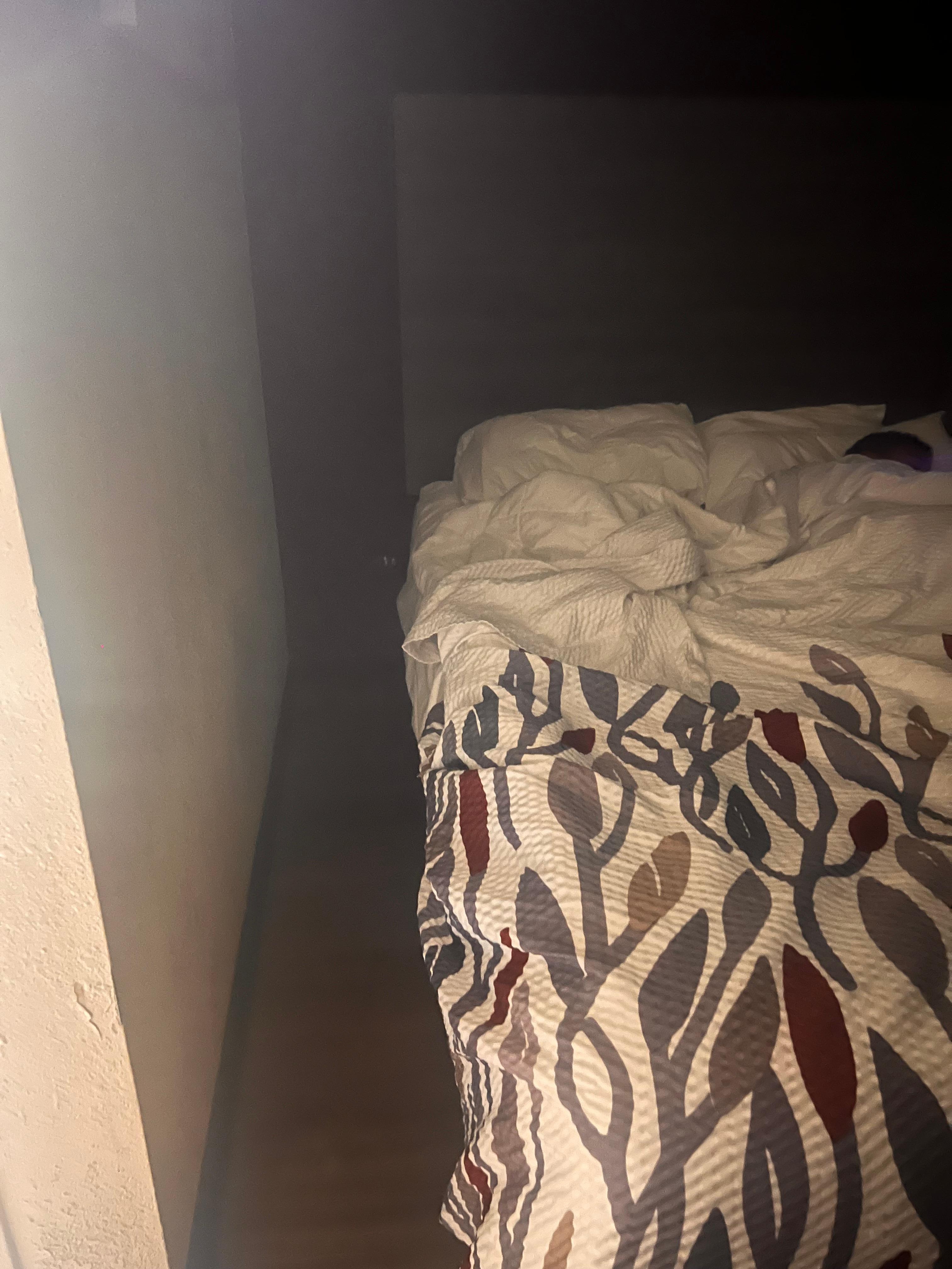 Very small tight space 