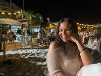 Dinner on the beach at YOLO - beach club and restaurant- very good.