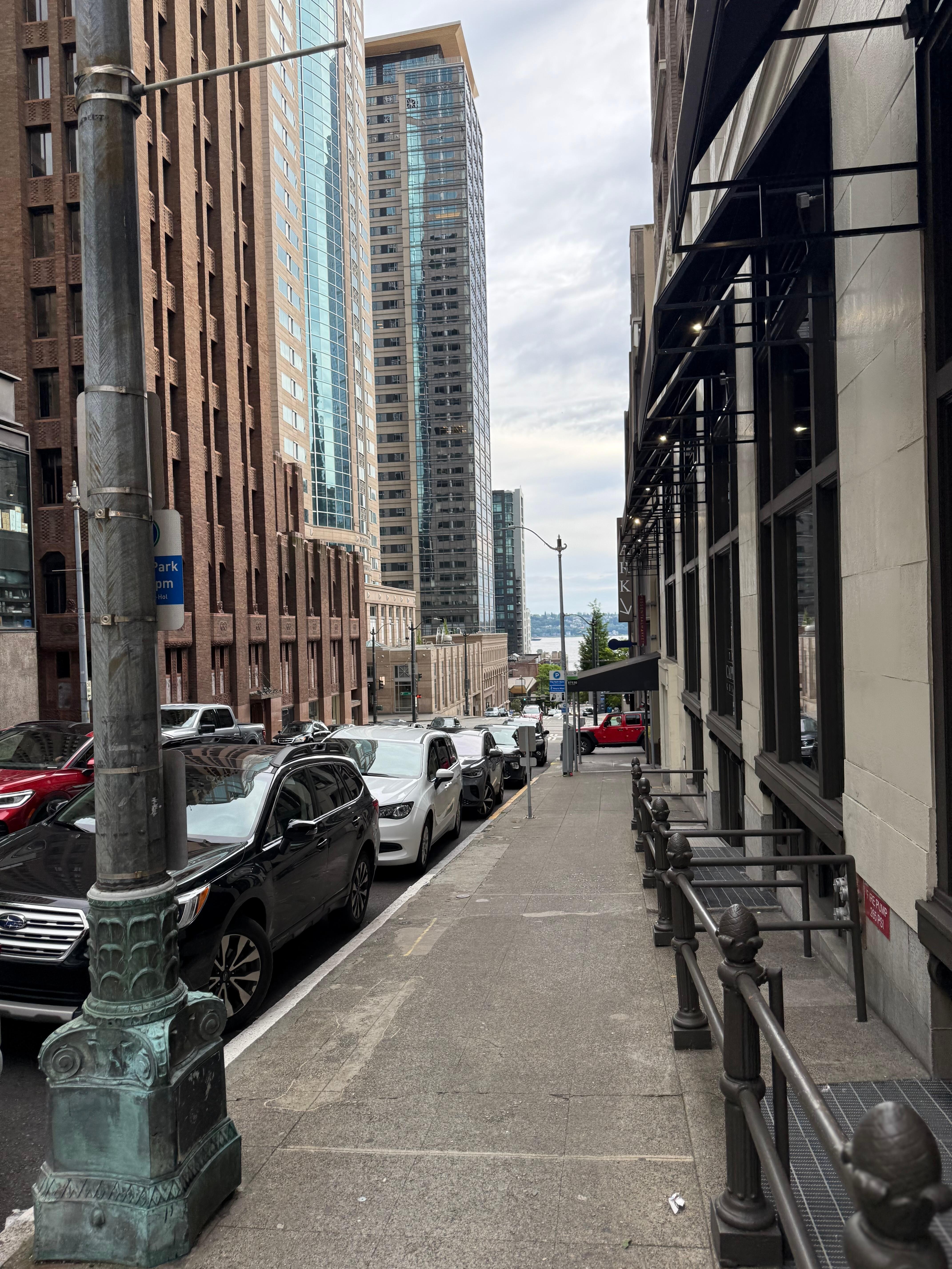 Near the hotel 