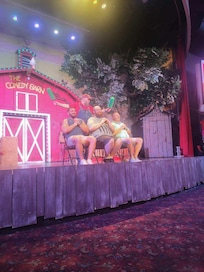 Got selected at the comedy barn