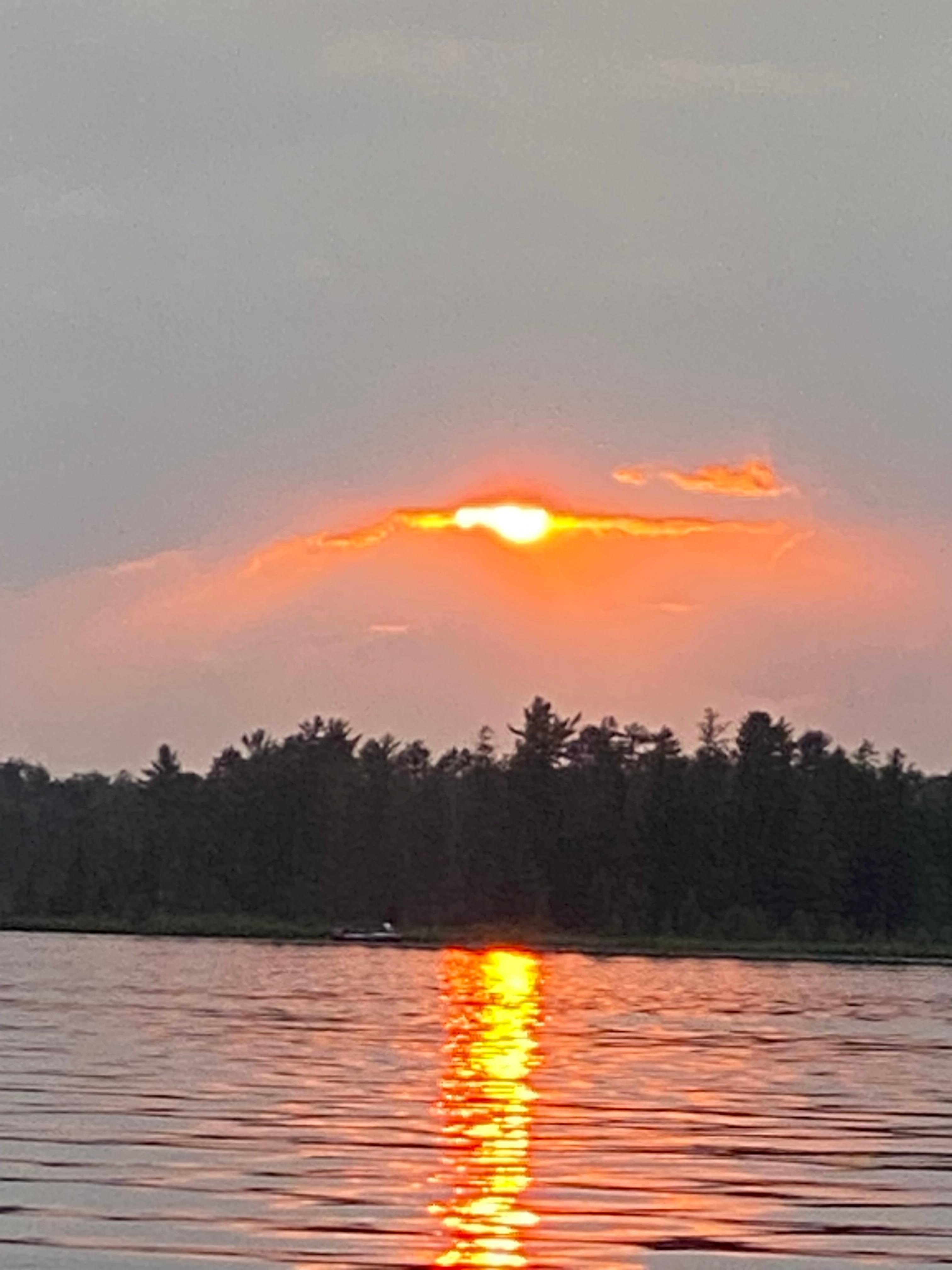 Another beautiful sunrise from the dock. 
