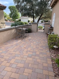 Front courtyard