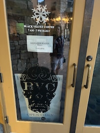 Black Velvet coffee just a short stroll from the condo.