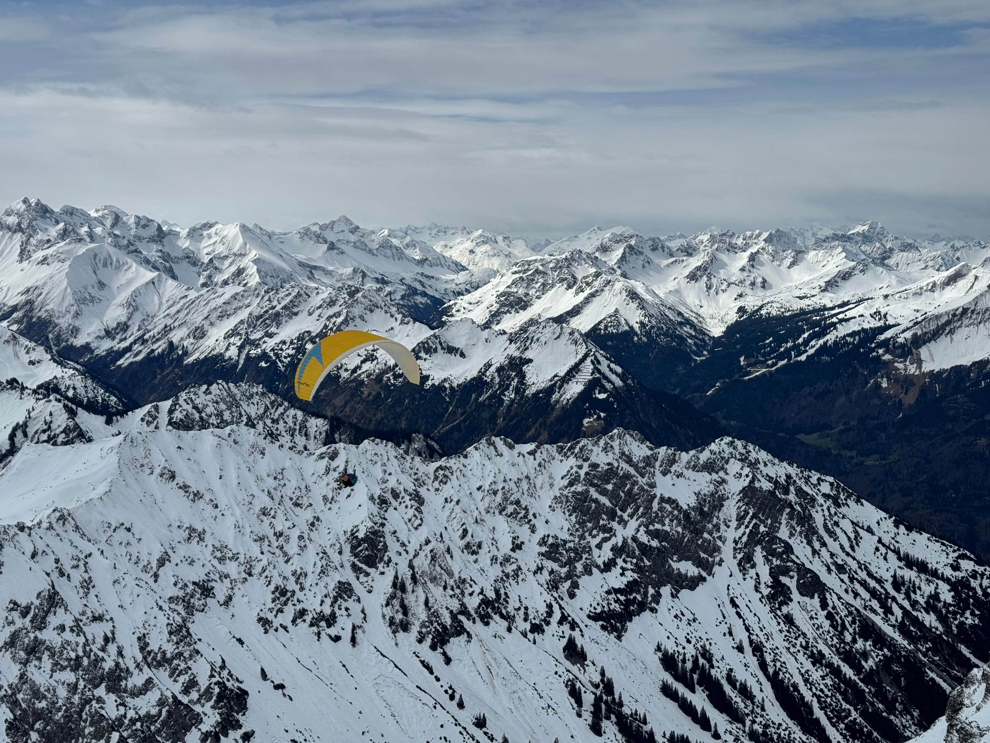 From the cable car Nebblehorn. 