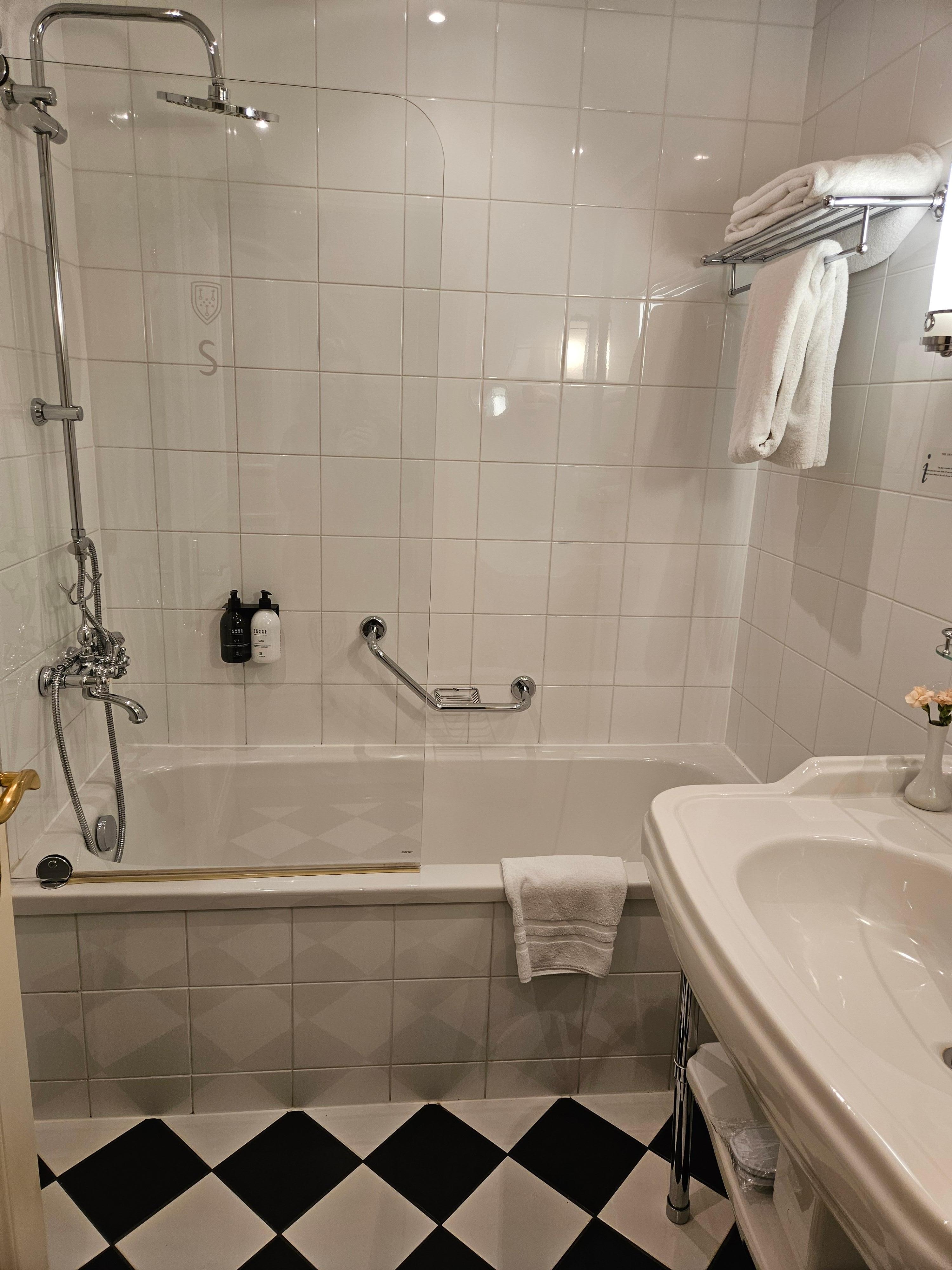 Heated floor in the bathroom was the BEST.