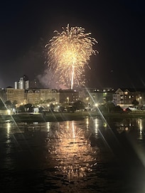 Fireworks from the deck!