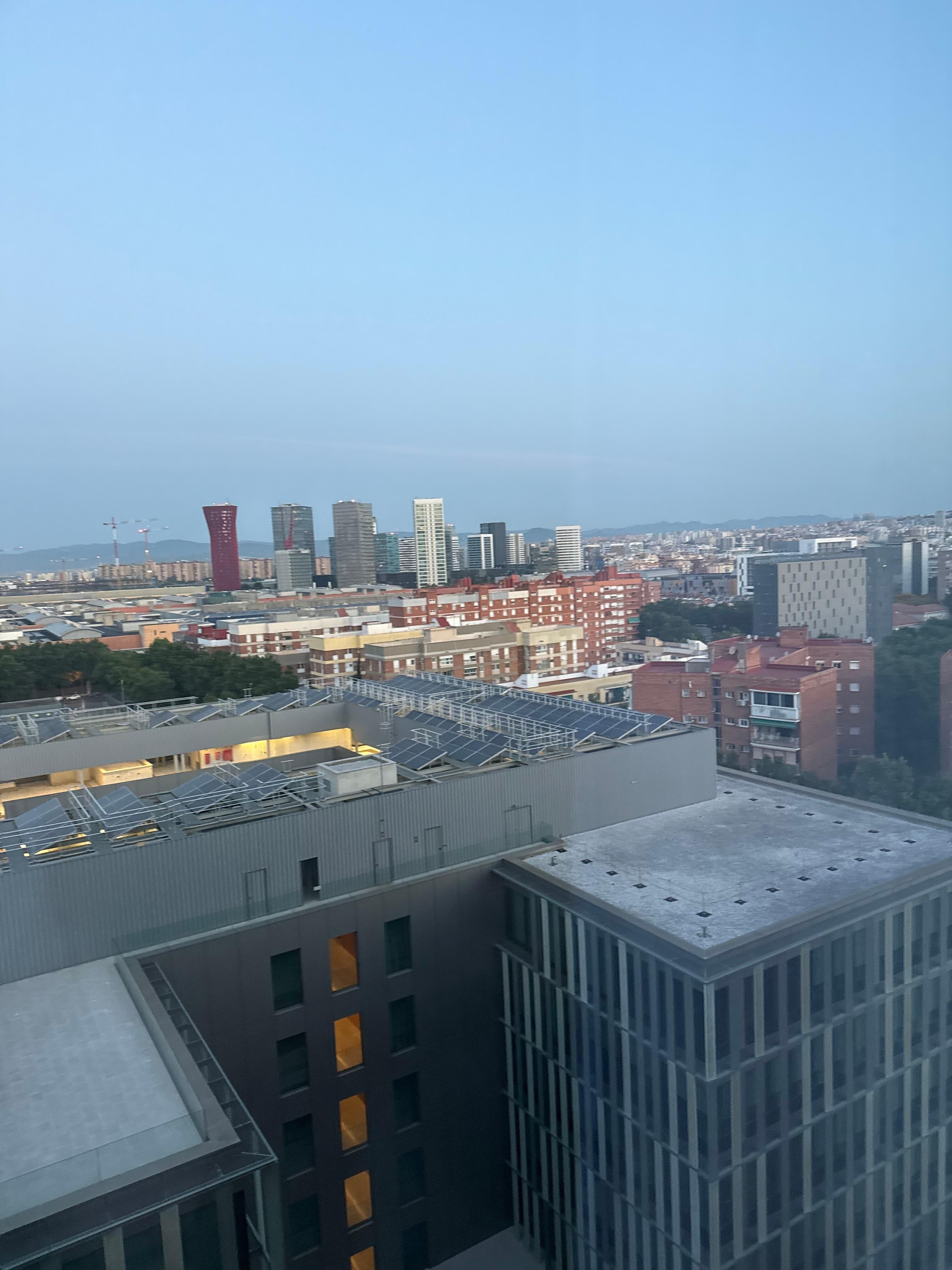 Room view was awesome at night. 