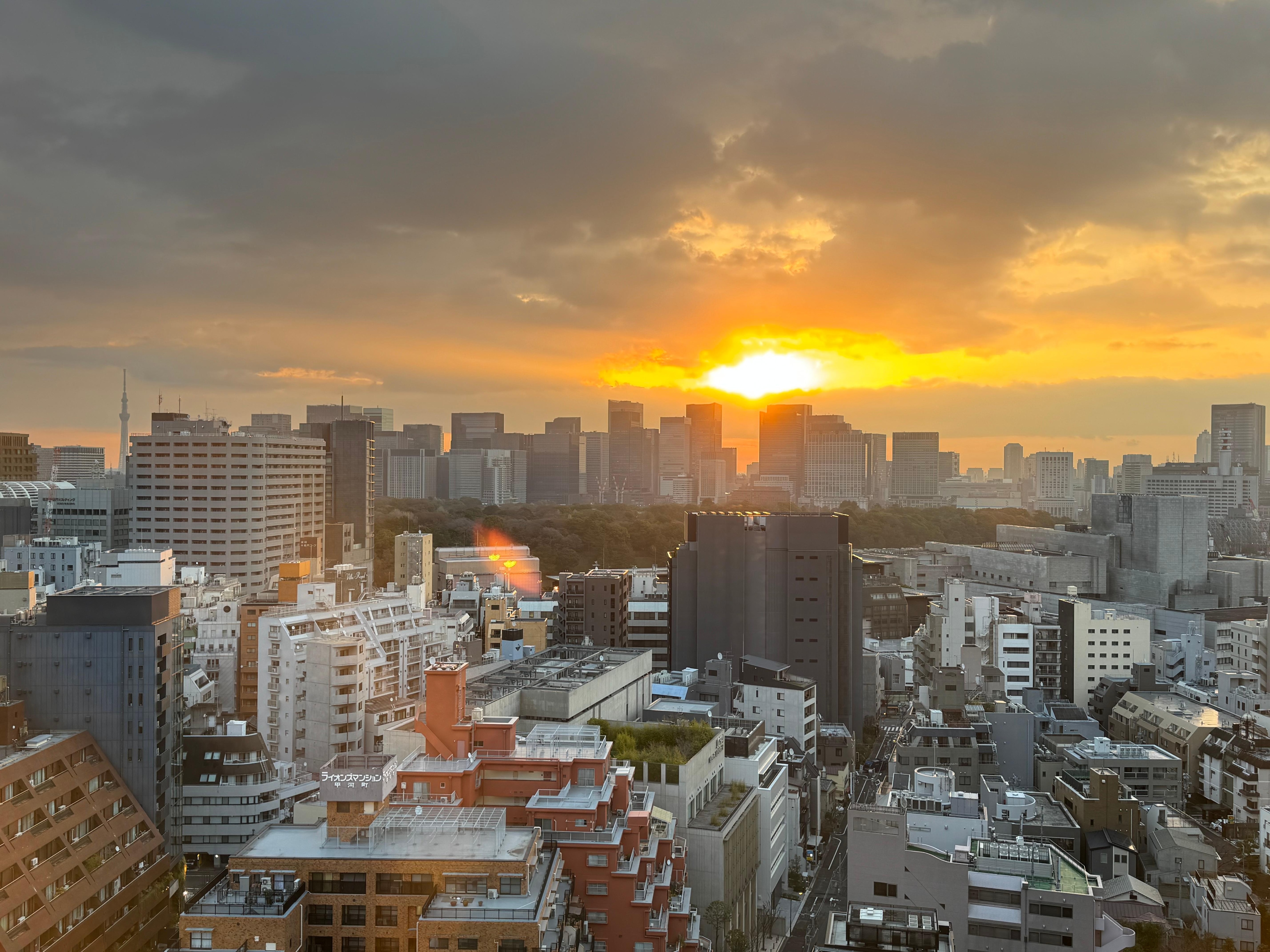 部屋からの眺望