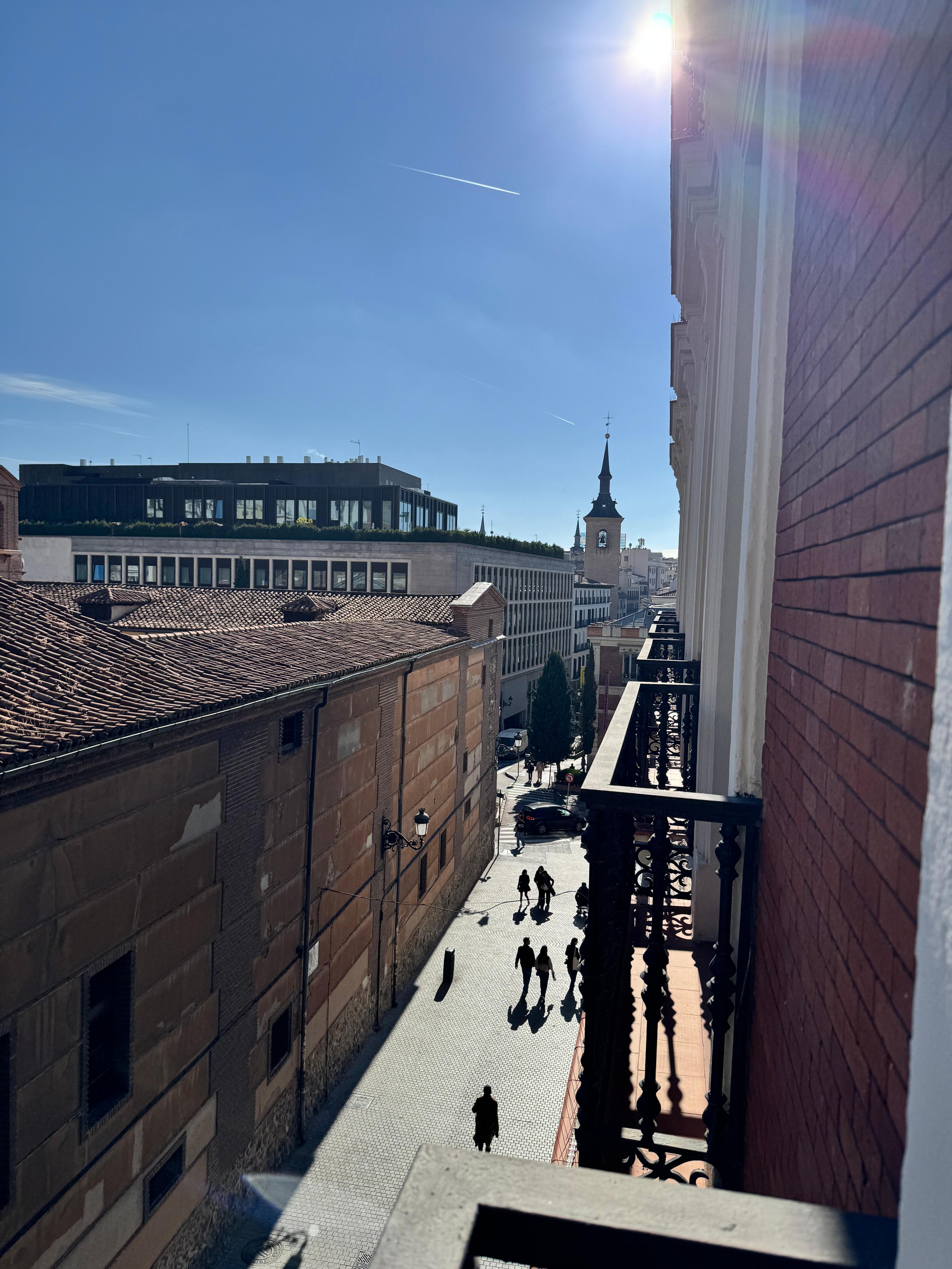View from bedroom balcony 
