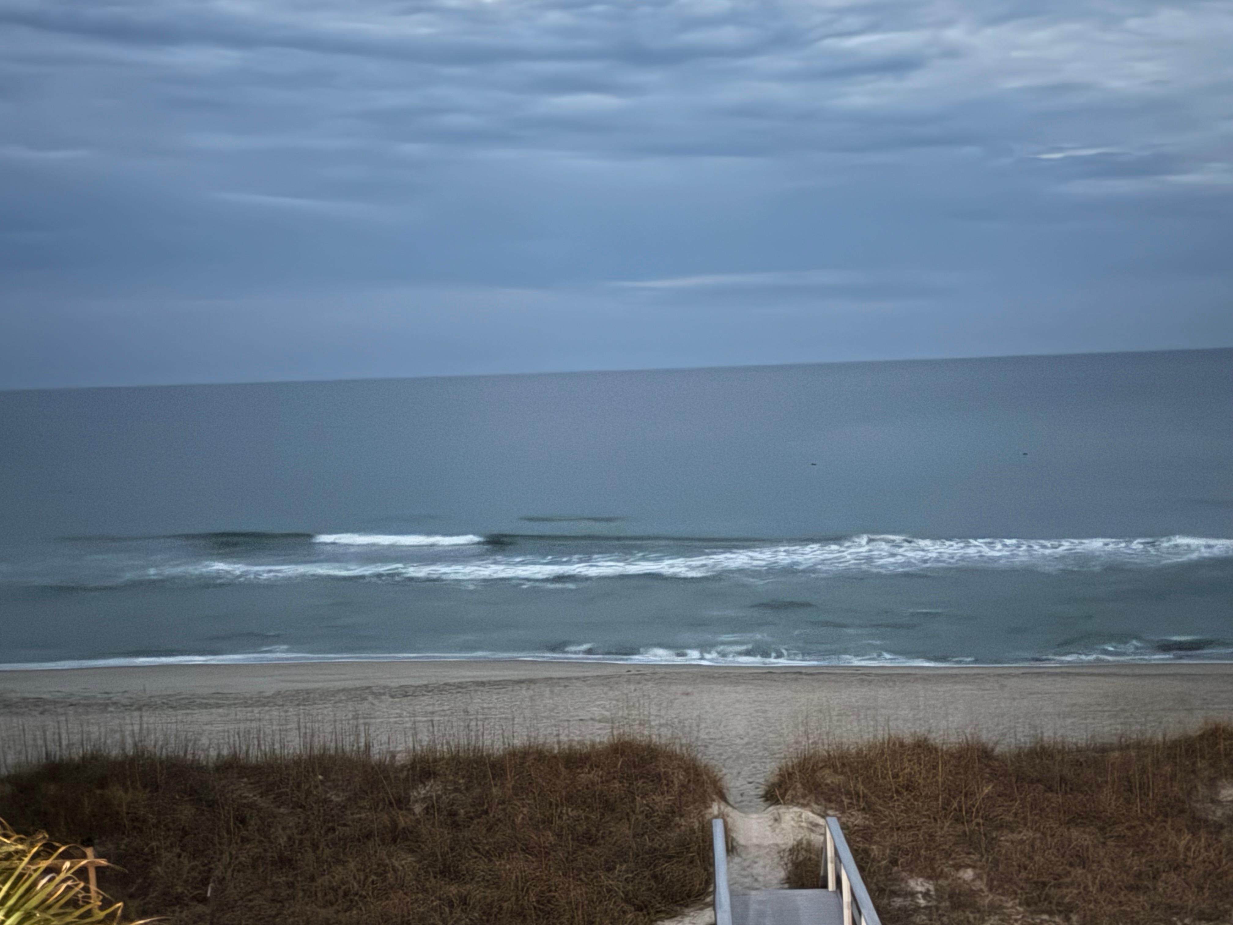 First night’s view