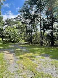 The front driveway.  You can see it's remote.